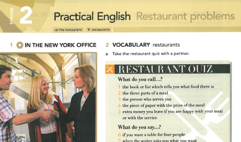 بخش انگلیسی کاربردی