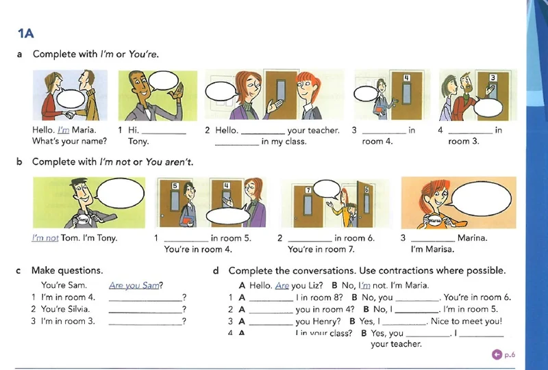 تمرینات گرامری