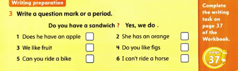 آمادگی جهت نوشتن Writing preparation