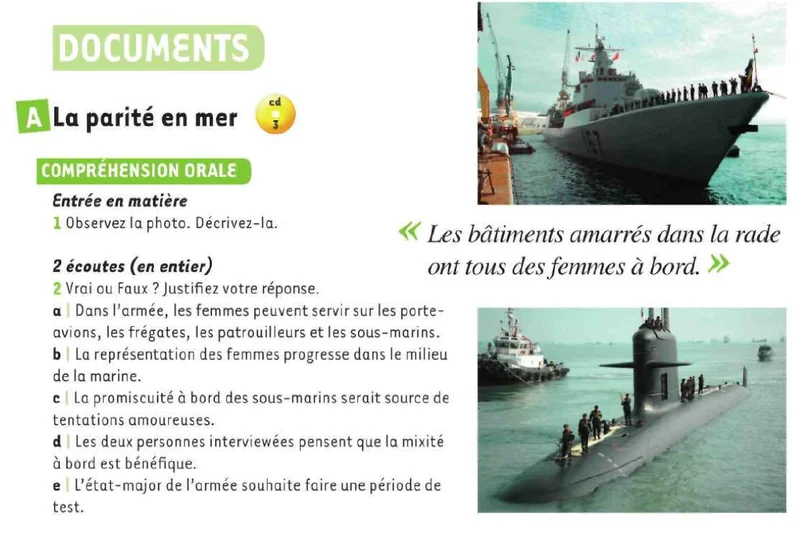 فراگیران در بخش شنیداری