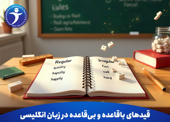 قیدهای باقاعده و بی‌قاعده در زبان انگلیسی