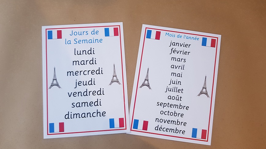 ماه‌ های سال به زبان فرانسه