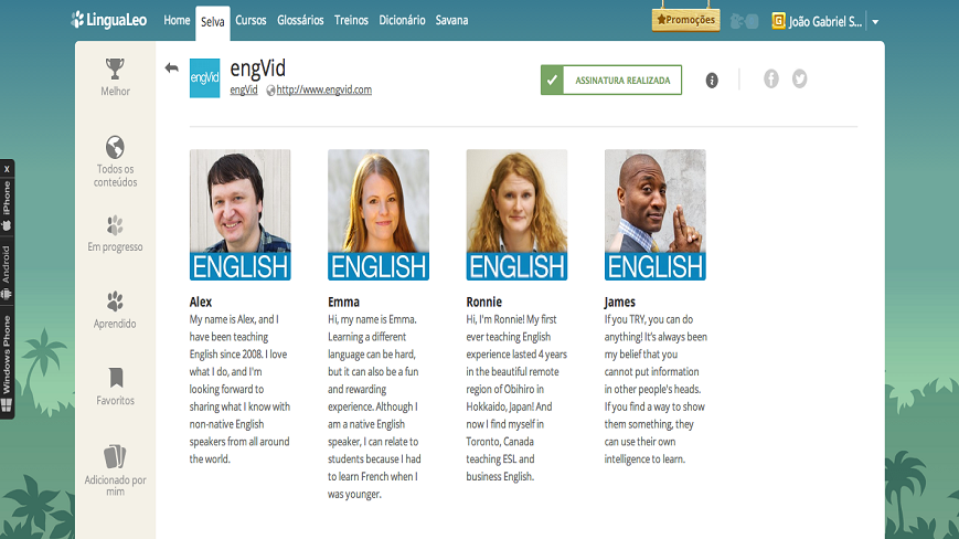 پکیج آموزشی زبان انگلیسی |  EngVid