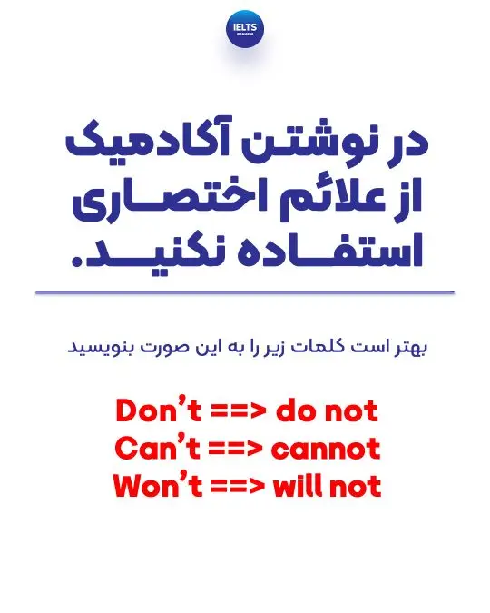 سه راه حل آسان برای بهبود نمره رایتینگ آیلتس اسلاید دوم