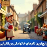رایج ترین نام های خانوادگی بریتانیایی