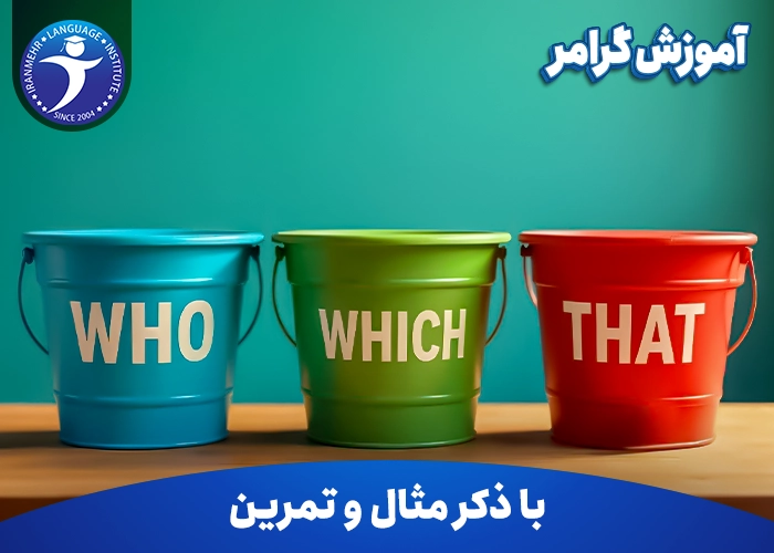 آموزش گرامر Who, which and that