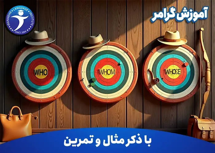 آموزش گرامر Who Whom Whose