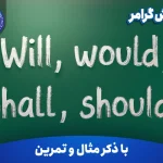 Will Would Shall Should