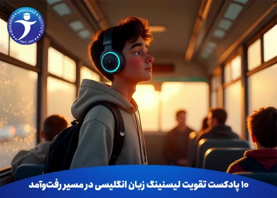 ۱۰ پادکست تقویت لیسنینگ زبان انگلیسی در مسیر رفت‌و‌آمد
