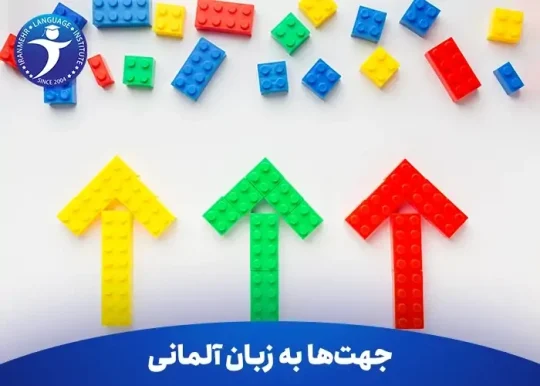 جهت ها به زبان آلمانی