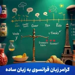 گرامر زبان فرانسوی‌