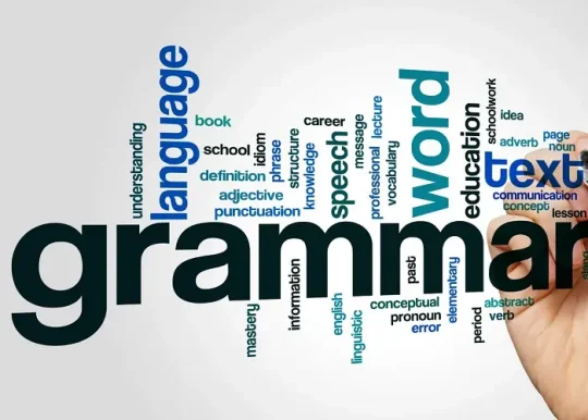 یادگیری گرامر زبان انگلیسی